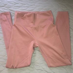 JoyLab Coral Leggings with Perforated Detail